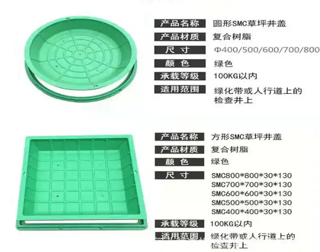 振兴树脂复合种植井盖展示